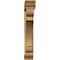 Ekena Millwork Olympic Traditional Smooth Bracket w/ Offset Brace, Western Red Cedar, 7 1/2"W x 46"D x 46"H BKT0806X46X46OLY01SWR - alternate 2
